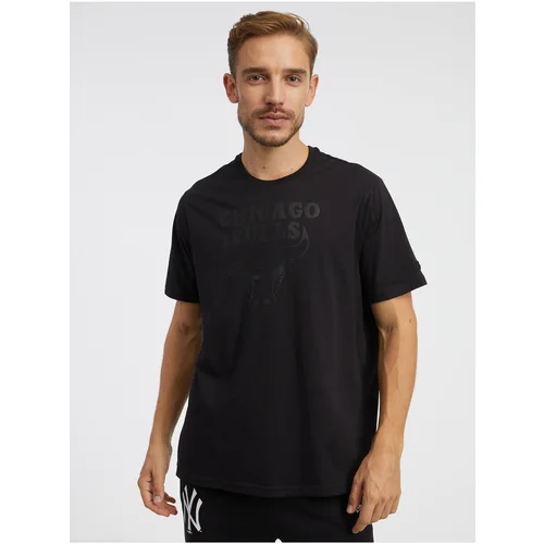 New Era Black Mens T-Shirt Chibul - Men