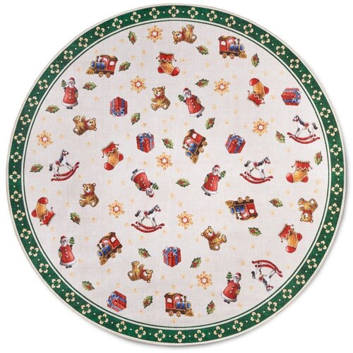 Villeroy &amp;amp; Boch Zeleni okrugli tepih s božićnim motivom &amp;oslash; 150 cm Green Christmas &amp;ndash; Slike
