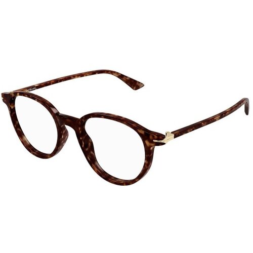 Mont Blanc MB0340O 002 ONE SIZE (50) Havana/Kristalna Slike