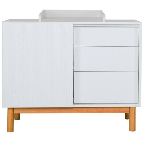  Quax&amp;reg; previjalna lesena podloga za komodo mood&amp;trade; white Slike