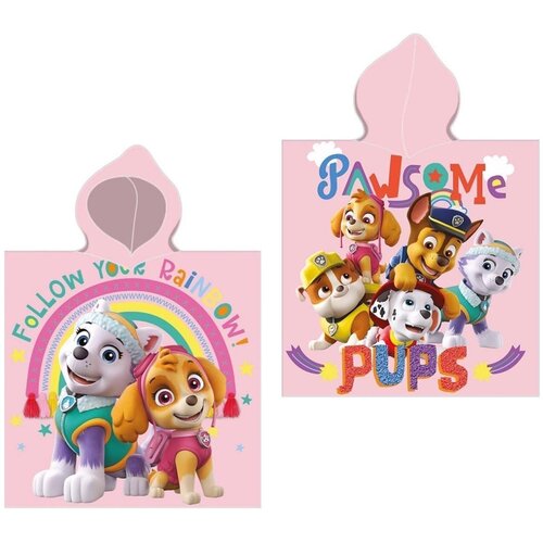 Darymex Pončo brisača s kapuco 55x110 Paw Patrol roza, (22025096) Cene