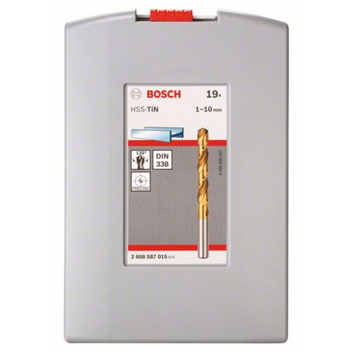 Bosch ProBox set svrdla za metal HSS-TiN (sloj titanija) Slike