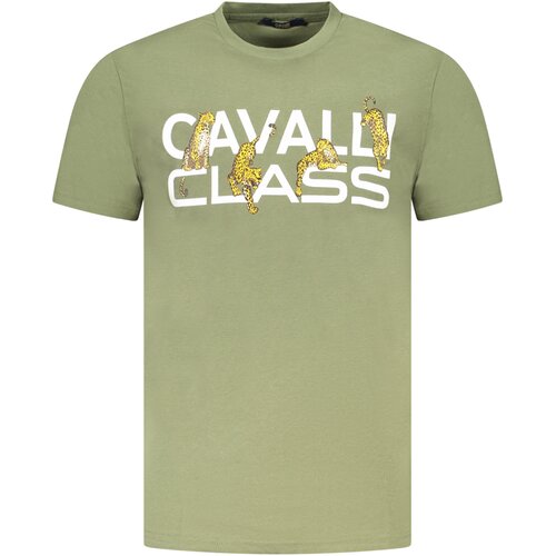 Cavalli Class SHORT SLEEVE T-SHIRT MEN GREEN Cijene