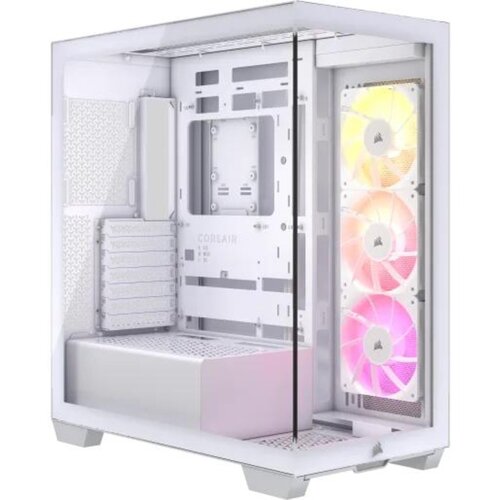 Corsair 3500X ARGB Mid-TowerCase, White, 3xRS120 ARGB fansRadiator 360mm, GPU 410mm Cijene
