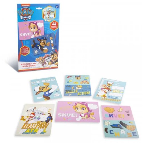 Odeon Paw Patrol knjiga naljepnica po brojevima Cene
