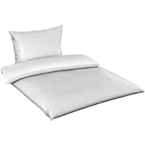 Novel posteljnina 140/200 cm saten bela Slike