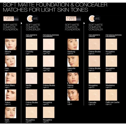 Nars SOFT MATTE Complete Concealer matirajoči korektor za polno prekrivanje odtenek NOUGATINE 6 g Slike