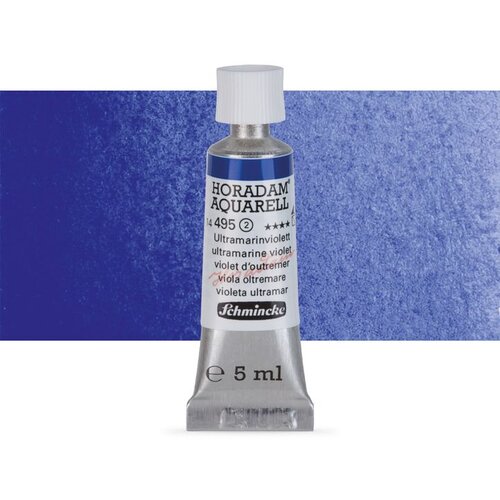  Akvarel boje u tubi Schmincke Horadam 5 ml | 495 Ultramarine Violet Slike