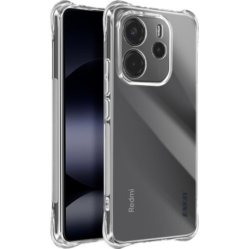 AVIZAR Ohišje za Xiaomi Redmi Note 14 4G Odporno na udarce Fleksibilni ojačani vogali, Prozorno, (5000012044) Cene