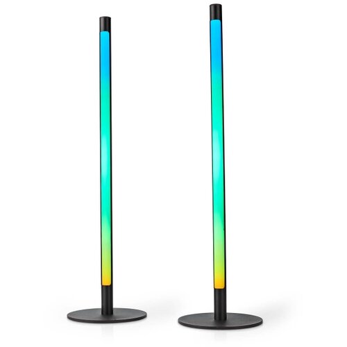 Nedis WIFILD10RGBW-SADA 2xLED RGBIC Stm. prigu&amp;scaron;iva stona lampa LED/36W/230V 2700-6500K+daljinski upravljač Slike