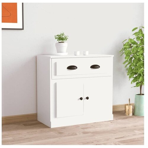  Komoda bijela 70 x 35 5 x 67 5 cm od konstruiranog drva Cijene