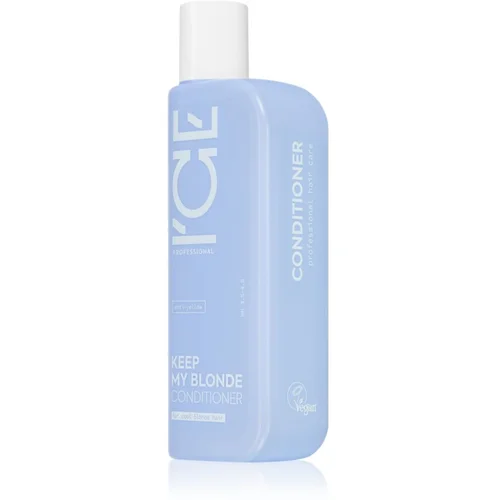 Natura Siberica ICE Professional Keep My Blonde vlažilni balzam za nevtralizacijo rumenih odtenkov 250 ml