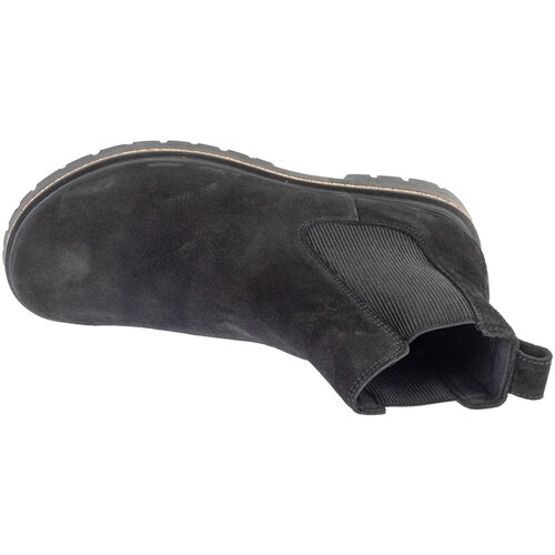 Birkenstock Gležnjarji Chelsea Highwood Slip On Mid M Leve 1028138 Črna Slike