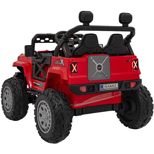  Auto na akumulator OFF ROAD Speed 4x4 - crveni Slike