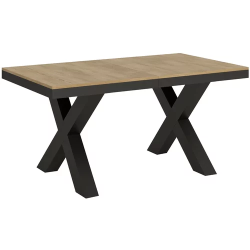 Itamoby   Traffic Evolution (90x160/264 cm) - hrast, barva nog: antracit - raztegljiva jedilna miza, (20842868)