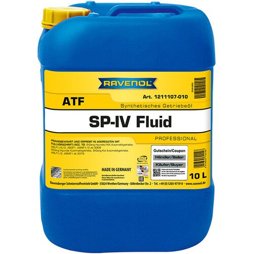 RAVENOL Ulje za automatski menjač ATF SP-IV Fluid, 10l Cene