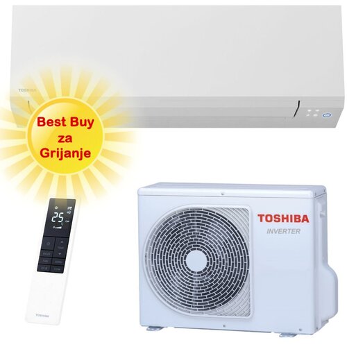 Toshiba KLIMA UREĐAJ 4,6kW RAS-B16G3KVSG-E/RAS-16J2AVSG-E - Shorai Edge, za 45m2, A++, R32 Cijene