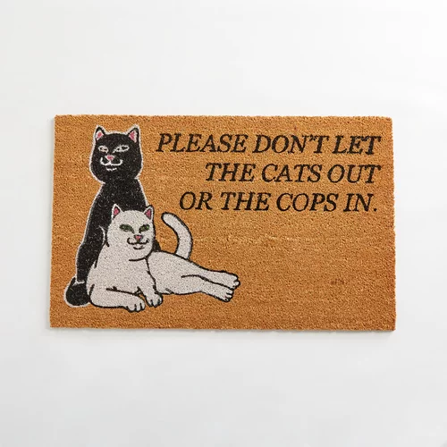 Ripndip Don’t Let The Cops In Rug Brown