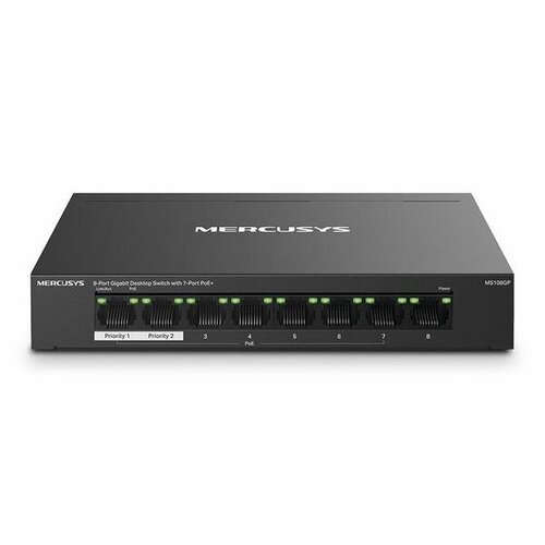  8-Port Gigabit Desktop Switch with 7-Port PoE+ PORT: 7&times; Gigabit PoE+ Ports, 1&times; Gigabit Non-PoE PortsSPEC: Compatible with 802.3a Cijene