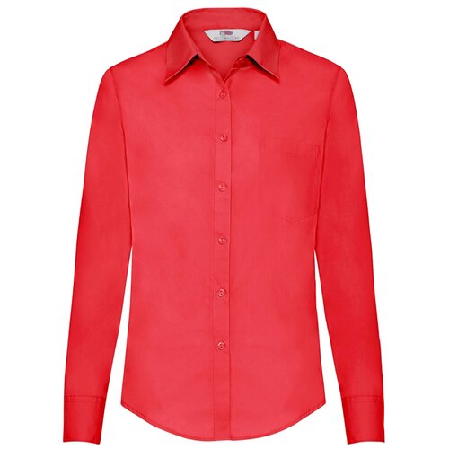 Fruit Of The Loom F17•LADIES LONG SLEEVE POPLIN SHIRT Cijene
