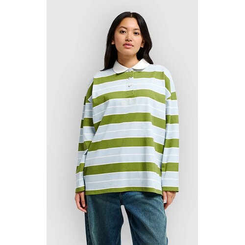 Quiksilver Hutton Long Sleeve Polo calliste green polo strps Slike