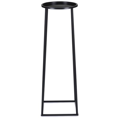  Stalak za cveće LOFT 70x24 cm, crne boje Slike
