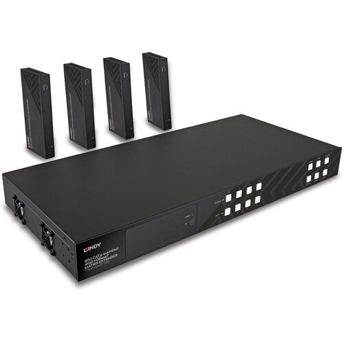 Lindy 150m Cat.6 4x4 HDMI 4K60 HDBaseT Matrix Extender Slike