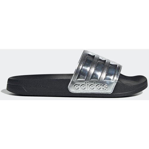 Adidas Nizki natikači &amp;#039;ADILETTE&amp;#039; črna / srebrna Slike