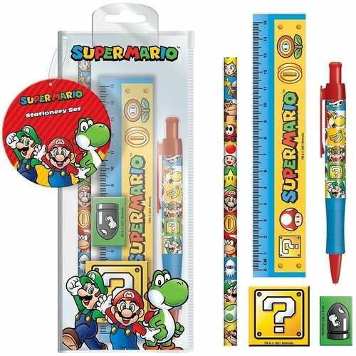 Super Mario Colour Block pisarni&scaron;ki set Pyramid Cene