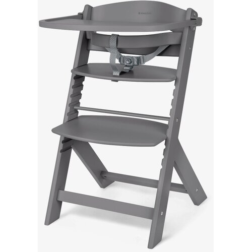 Kikka Boo Drvena hranilica Nordy 2in1 Dark Grey Slike
