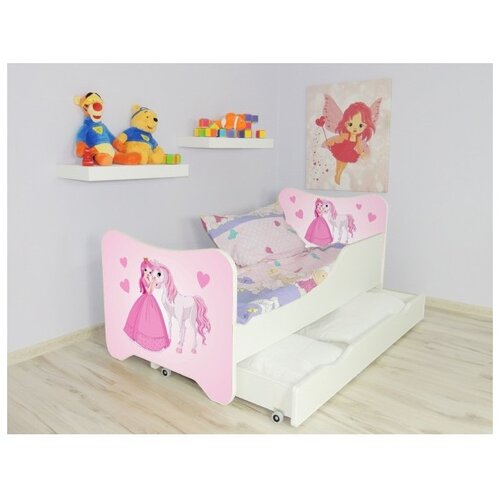 Made in Poland Dečiji krevet 140x70 cm happy kitty + fioka princesses and horse Cene