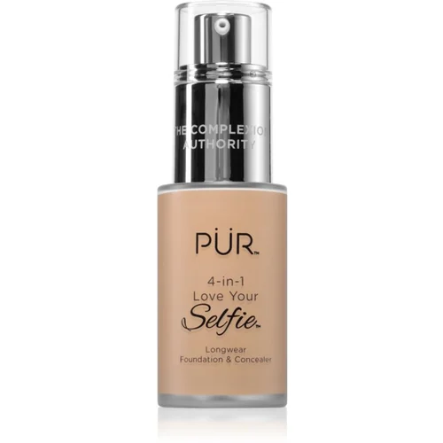 PÜR Cosmetics 4-in-1 Love Your Selfie tekući puder i korektor 2 u 1 nijansa MG5 30 ml