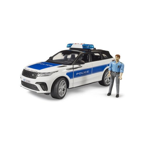 Bruder džip RangeRover velar policijski sa figurom ( 028909 ) Slike
