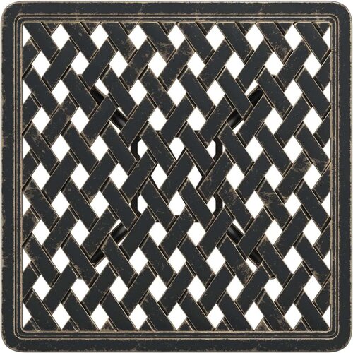 VidaXL Vrtni stol brončani 53 x 53 x 53 cm od lijevanog aluminija Slike