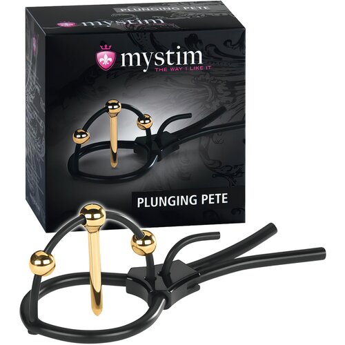 Mystim čep za penis - plunging pete Cene