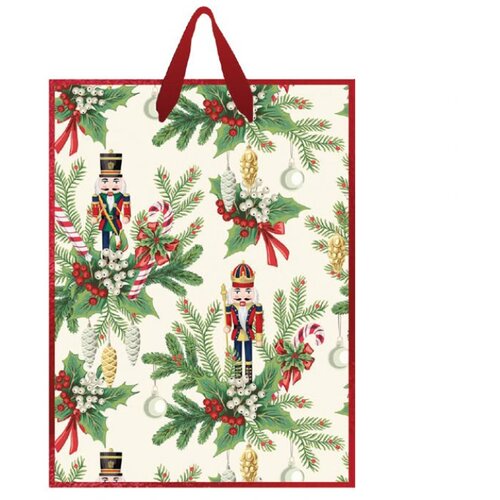  VREĆICE UKRASNE 26,5X33X13CM NOVOGODI&Scaron;NJE CREAM INTERDRUK * DO ISTEKA ZALIHA Cijene