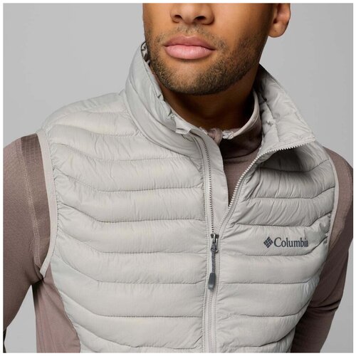 Columbia Telovniki &amp;amp; Jope Powder Pass Hybrid Vest Siva Slike