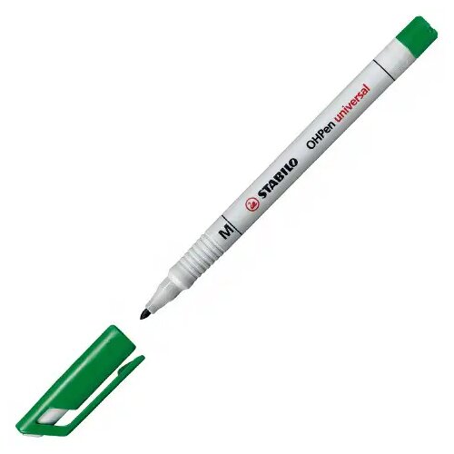 Stabilo Stabilo: OHPen &quot,M&quot, Zeleni alkoholni flomaster debeline črte 1,0mm Cene