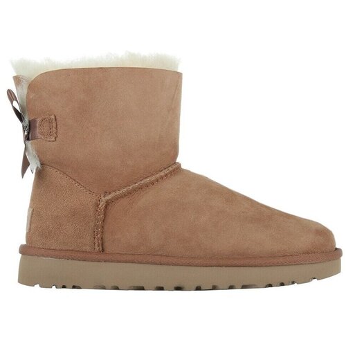 Ugg Pol&amp;scaron;kornji MINI BAILEY BOW II Kostanjeva Slike