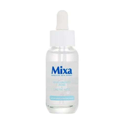 Mixa Hyaluronic Acid + Lactic Acid Anti-Dryness Hydrating Serum vlažilen serum za obraz 30 ml za ženske POKR