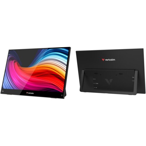 Verbatim Portable 14" FHD Touch Monitor LIGHT Prijenosni monitor Crno 35,6 cm (14") LCD 1920 x 1080 pikseli Cijene