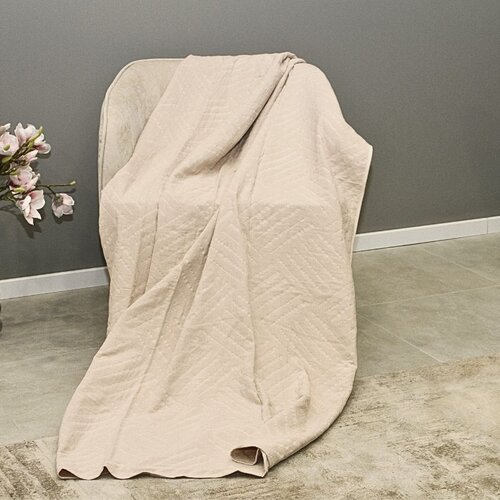 DEKORA prekrivač pastello 160x220 - beige Cene