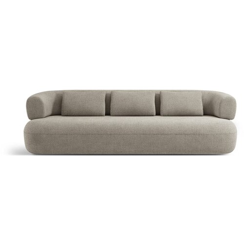 Micadoni Svijetlo siva sofa od bouclé tkanine 226 cm Jenny – Home Cijene