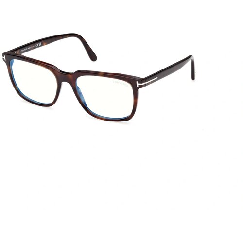 Tom Ford Mu&scaron;ki okvir za dioptrijske naočare Blue block 0FT6080-B 5255, Smeđi Cene