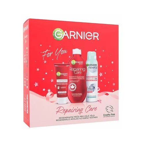 Garnier Repairing Care Gift Set losjon za telo 400 ml za ženske
