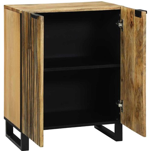  Kreveta Prirodna 60 x 33,5 x 75 cm Čvrsto drvo manga Slike