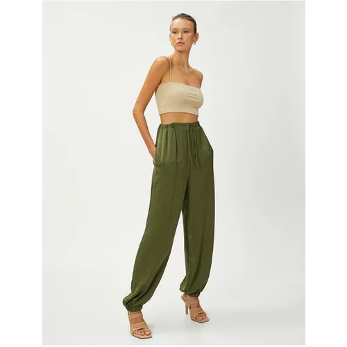 Koton Jogger Pants with Tie Waist Casual Fit