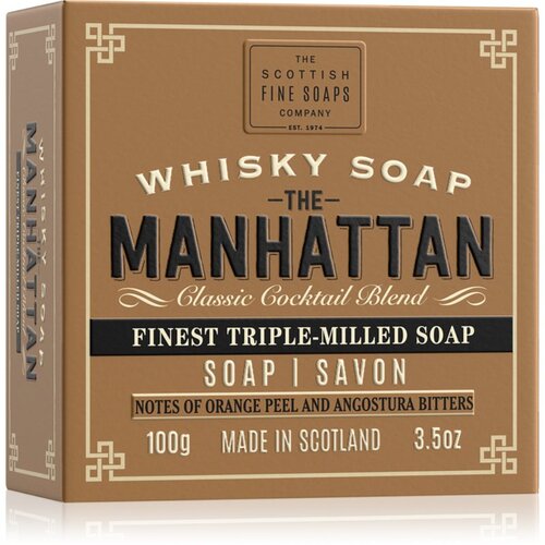 Scottish Fine Soaps Whisky Soap The Manhattan sapun 100 ml Slike