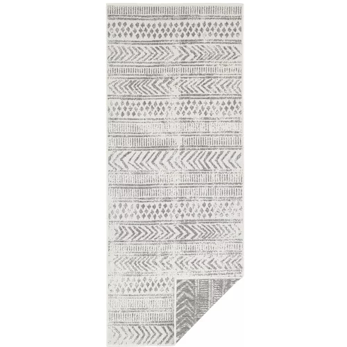 NORTHRUGS sivo-krem vanjski tepih Biri, 80 x 250 cm