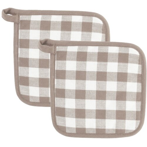 Tiseco Home Studio Bombažne kuhinjske rokavice v kompletu 2 ks Gingham – Cene